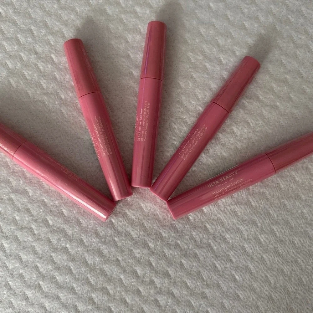 NEW SEALED ULTA Beauty Women Mascara 8.5 mL Jet Black Maximum Lashes (5 pack)